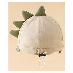 Babyhug Baseball Cap with Ear Applique & Patch Detailing Pink - Diameter 16 cm