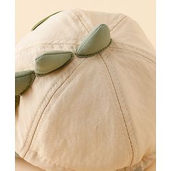Babyhug Baseball Cap with Ear Applique & Patch Detailing Pink - Diameter 16 cm