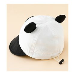 Babyhug Baseball Cap with Ear Applique & Patch Detailing Pink - Diameter 16 cm