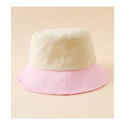 Babyhug Cotton Bucket Hat With Applique Sea Green - Diameter 17 cm