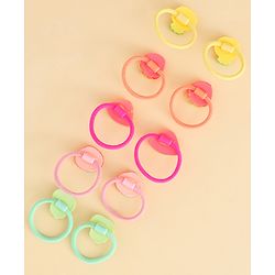 Babyhug Hair Rubber Bands Pack of 12 - Multicolor