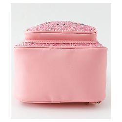 Babyhug Fashion Backpack with Sequins Applique - Pink