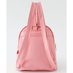 Babyhug Fashion Backpack with Butterfly Applique - Pink