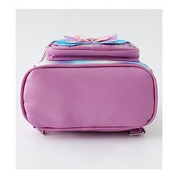 Babyhug Fashion Backpack with Butterfly Applique - Pink