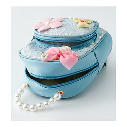 Babyhug Fashion Backpack with Sequin Detailing & Applique - Purple
