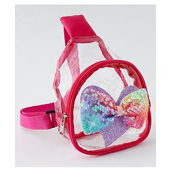 Babyhug Sling Bag with Bow Applique - Purple