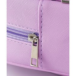 Babyhug Fashion Backpacks With Cat Printed Design & Fur Ears - Pink