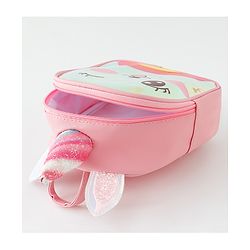 Babyhug Fashion Backpacks With Unicorn Horn - Pink