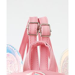 Babyhug Fashion Backpacks With Unicorn Horn - Pink