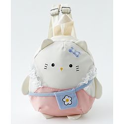Babyhug Fashion Backpacks  - White&Pink