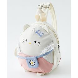 Babyhug Fashion Backpacks  - White&Pink