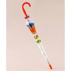 Babyhug Bus Printed Umbrella - Multicolor