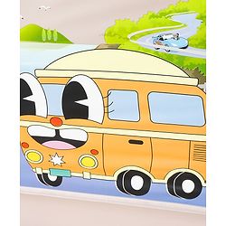 Babyhug Bus Printed Umbrella - Multicolor