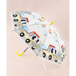 Babyhug Car Printed Umbrella - Multicolor