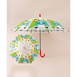 Babyhug Car Printed Umbrella - Multicolor