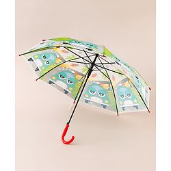 Babyhug Car Printed Umbrella - Multicolor