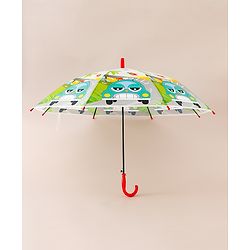 Babyhug Car Printed Umbrella - Multicolor