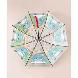 Babyhug Car Printed Umbrella - Multicolor