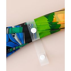 Babyhug Racing Printed Umbrella - Multicolor