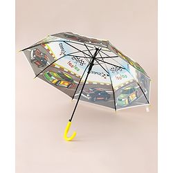 Babyhug Car Printed Umbrella - Multicolor