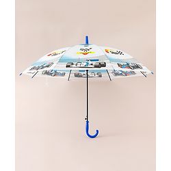 Babyhug Racing Printed Umbrella - Multicolor