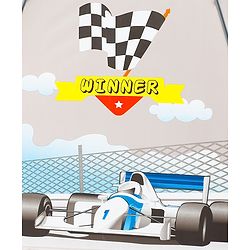 Babyhug Racing Printed Umbrella - Multicolor