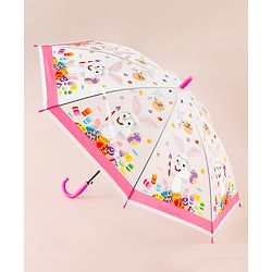 Babyhug Bunny Printed Umbrella - Multicolor