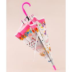 Babyhug Bunny Printed Umbrella - Multicolor