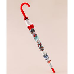 Babyhug Emergency Vehicle Printed Umbrella - Multicolor