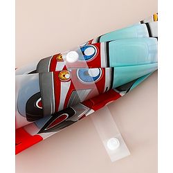 Babyhug Emergency Vehicle Printed Umbrella - Multicolor