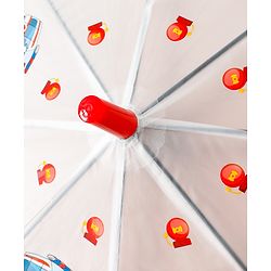 Babyhug Emergency Vehicle Printed Umbrella - Multicolor