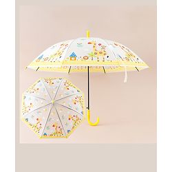 Babyhug Jungle Theme Printed Umbrella - Multicolor