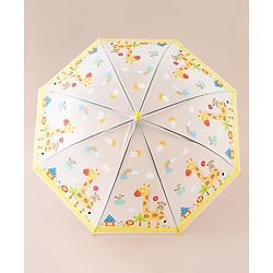 Babyhug Jungle Theme Printed Umbrella - Multicolor