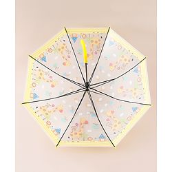Babyhug Jungle Theme Printed Umbrella - Multicolor