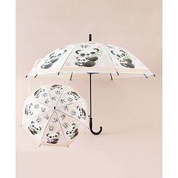 Babyhug Panda Printed Umbrella - Multicolor
