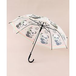 Babyhug Panda Printed Umbrella - Multicolor