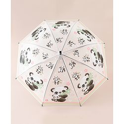 Babyhug Panda Printed Umbrella - Multicolor