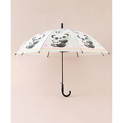Babyhug Panda Printed Umbrella - Multicolor