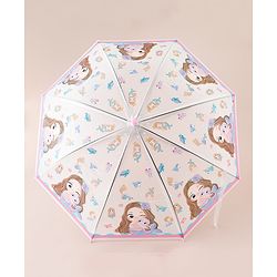 Babyhug Doll Printed Umbrella - Multicolor