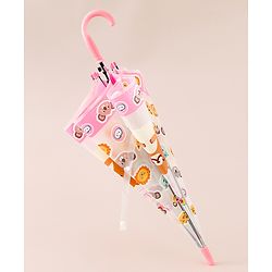 Babyhug Animal Printed Umbrella - Multicolor