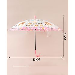 Babyhug Animal Printed Umbrella - Multicolor
