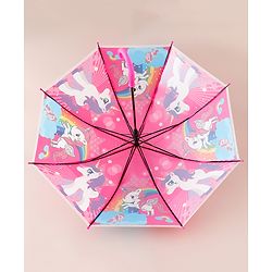 Babyhug Unicorn Printed Umbrella - Multicolor