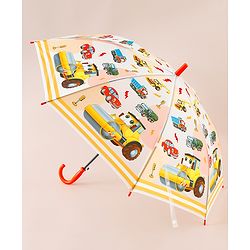 Babyhug Vehicle Printed Umbrella - Multicolor