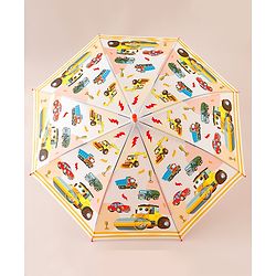 Babyhug Vehicle Printed Umbrella - Multicolor
