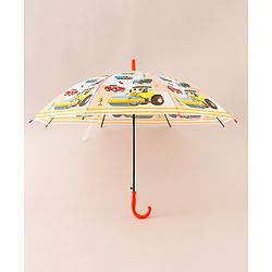 Babyhug Vehicle Printed Umbrella - Multicolor
