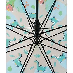 Babyhug Free Size Umbrella with Dinosaur Print - Multicolor