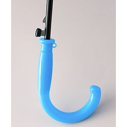 Babyhug Free Size Umbrella with Car Print - Blue