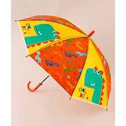 Babyhug Dino Printed Umbrella - Multicolor