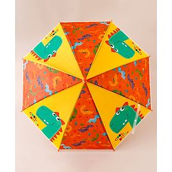 Babyhug Dino Printed Umbrella - Multicolor
