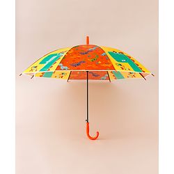 Babyhug Dino Printed Umbrella - Multicolor